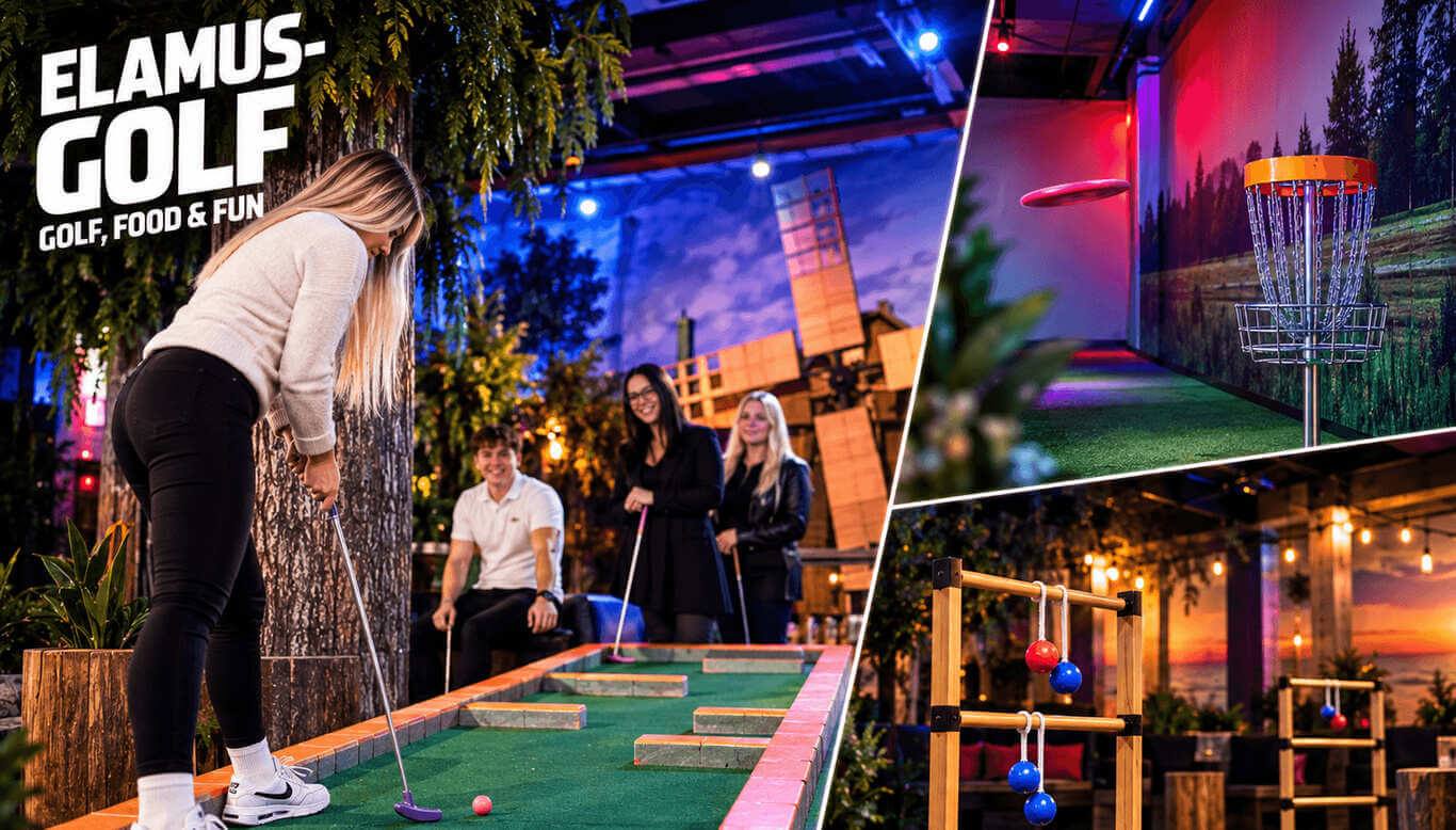 Elamusgolfikeskuse 12. sünnipäeva puhul eriefektidega minigolf, discgolf ja redelgolf -50%