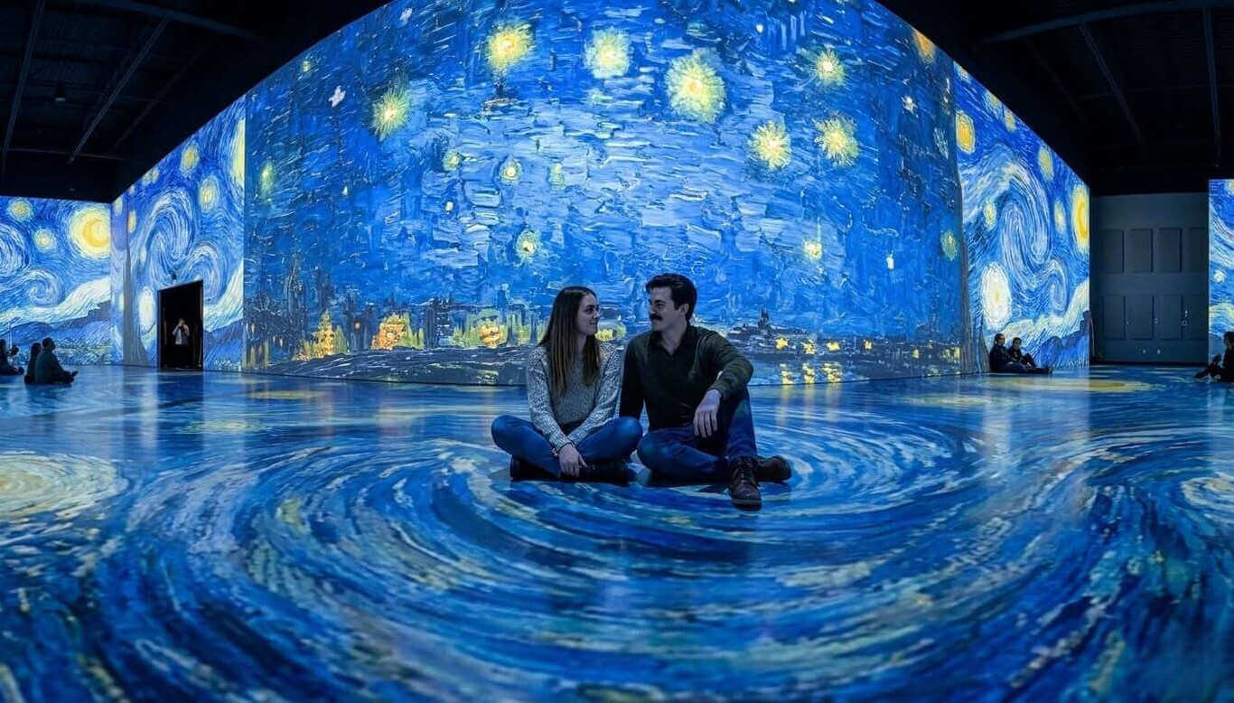 ''Van Gogh'' elamusnäitus Telliskivis
