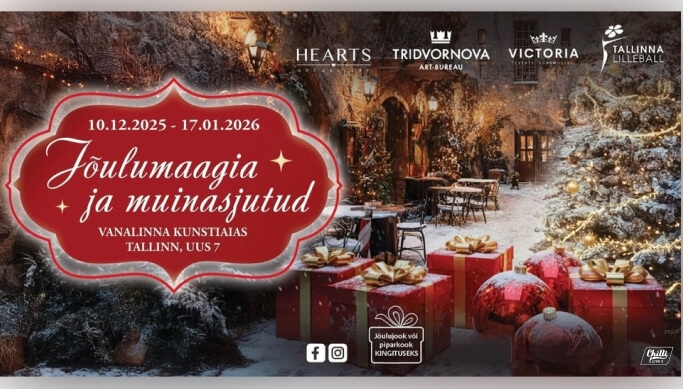 Näitus ''Jōulud vanalinnas ja vōluvad muinaslood'', Kunsti-hoovis