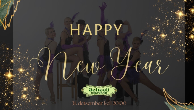 Unohtumaton vuoden vaihde yhdessä Dance Wonderland Kabareen kanssa Scheeli ravintolassa ♥