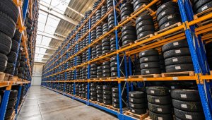 Tire storage at AMrehv