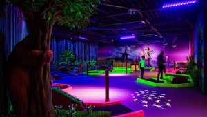 Glowgolfi minigolfi pakett koos suupistetega kuni 5-le Pärnu OKOK'is -29%