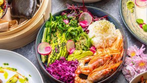 2-блюдный ужин для двоих в ресторане Sakura до -48%