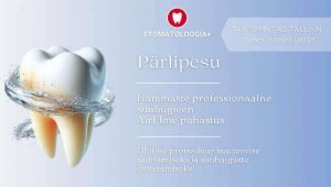 Hammaste professionaalne hügieen + AirFlow puhastus Stomatoloogia Pluss Hambaravikliinikutes -29%