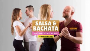 BACHATA või SALSA 1-kuuline algkursus kahele LATINTIME tantsustuudios Tallinnas -21% 