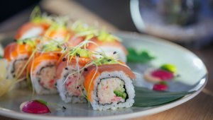 Freely selected sushi sets at restaurant Sakura up to -36%