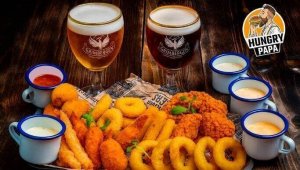 Belgisk fatöl och komboer från restaurang Hungry Papa