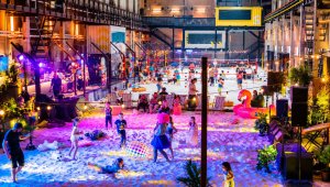 Laste sünnipäev pehmel rannaliival Teras Beach Tallinn siserannahallis