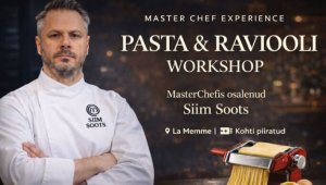 Pasta ja raviooli workshop restoranis La Memme!