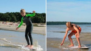 Skimboard utbildning på Fansurf Surfskolan
