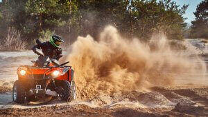 ATV-safari su draugais