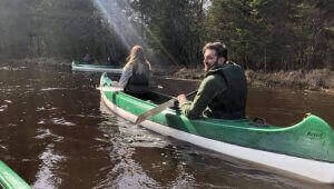 Nuostabus ir adrenalino kupinas baidarių žygis Jägala upėje