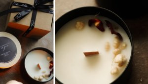 Chandelle Handicraft roku darbs sveču izgatavošanas darbnīca