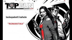 TopGun Лазерний тир пакет стрільби ''На двох - Романтика''