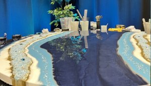 Epoxihartsens arbetsrum för två