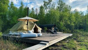 Silma Retreat Glamping ar somu pirti