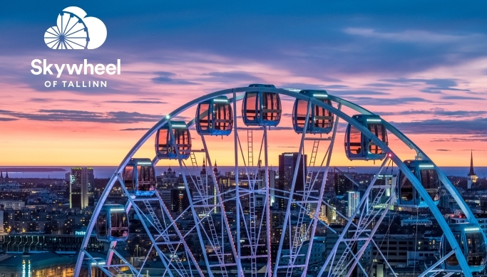 Skywheel of Tallinn – поїздка на унікальному оглядовому колесі до -50%