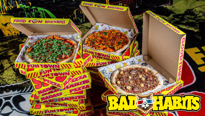 Badass pitsad restoranis Bad Habits -30%