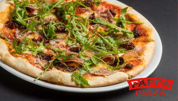 Kaks suurt pitsat Mere pst Pappa Pizza restoranis -31%