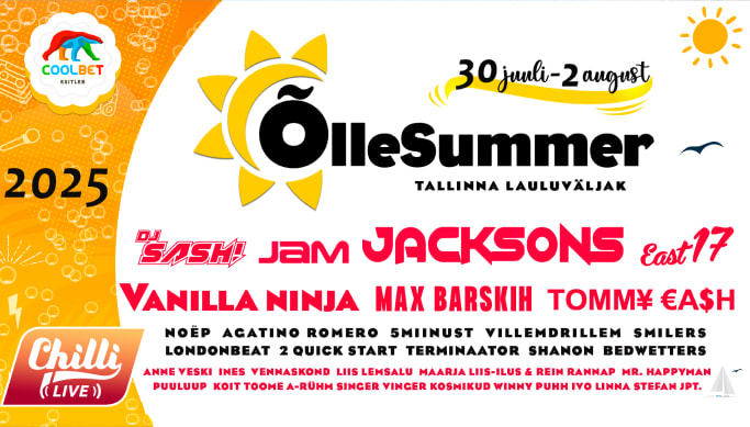 Eesti suurima festivali Õllesummer 4-päeva pass -27%